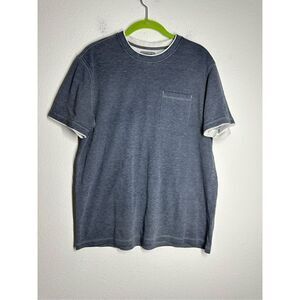 Method Cotton Crewneck Pocket Tee Shirt Gray Size M Short Sleeve
